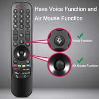 HUAYU Magic Voice Remote MR21GA AKB76036202 para LG 2021 4K UHD OLED QNED Smart TV con puntero Air Mouse