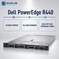 Serveur Rack 1U Dell PowerEdge R440 pour le Stockage de Données, 10x2.5 SFF, Intel Xeon Silver 4216