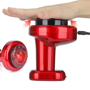 Logo personalizzato coppettazione attrezzatura per terapia sportiva vibrazione del calore rilassare il corpo dimagrante Guasha coppettazione massaggiatore - Product Image 4