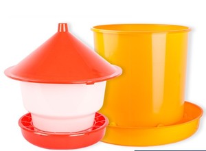 Nouvelle condition 20kg mangeoire à oiseaux en plastique rouge et blanc à l'épreuve des écureuils mangeoires et abreuvoirs pour animaux - Product Image 4