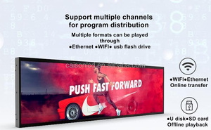 37 inch kéo dài thanh LCD hiển thị quảng cáo Màn hình LCD DV370FBM-N10 kỹ thuật số biển và hiển thị 1920*540 với 700 CD/m² - Product Image 5