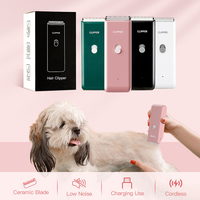 Kit de toilettage professionnel pour chats - Tondeuse pour chiens à poils épais/riches, tondeuse pour chats étanche, kit de toilettage, ensemble de coupe-ongles pour animaux de compagnie