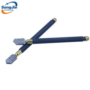 ガラスカッターツールミラー切削工具3-10mmガラスカッターヘッドとスクリュードライバー付きタイルミラー用オイルドロッパーグローブ - Product Image 2