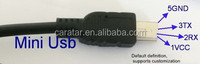 Cable Convertidor USB a TTL UART TTL-232R-3V3 con Chip FTDI, Cable 4 en 1 para Escáner de Código de Barras y Computadora