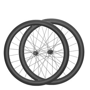 軽量カーボンホイール700 * 26c 50mmロードディスクカーボンファイバーホイールセットカーボンロードバイクホイールセット - Product Image 2