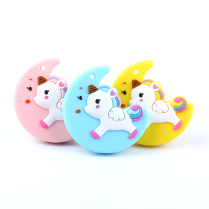 Jouets de dentition naturels et biologiques pour bébés, ensemble de clés de dentition, sans BPA, résistants au congélateur, en silicone souple, pour bébés, unisexe, longue durée de vie, ISO9001 - Product Image 3