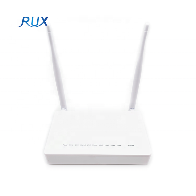 2.4G External Antenna WIFI 1GE+3FE+1POTS+1USB FTTH F660 GPON ONU ONT
