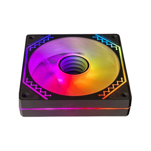 مراوح تبريد للكمبيوتر بتصميم جديد ومخصص للبيع بالجملة، تيار مستمر 12 فولت ARGB مقاس 120 مم، مبرد صندوق الحاسب الشخصي بإضاءة LED RGB، مروحة Prism IV - Product Image 5