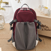 Sac à dos en tissu nylon grande capacité personnalisé, nouveau sac d'école léger pour étudiants et voyageurs pour les trajets de courte distance