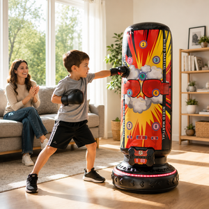 Oferta del Black Friday: Tapete de Boxeo para Niños y Adultos con Luz LED y Música, 4 Modos, Manta de Boxeo para Fitness, Cyber <span class=keywords><strong>Monday</strong></span> - Product Image 1