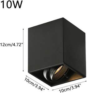 Lampe murale LED d'extérieur en aluminium, nouveau design, étanche, avec diffuseur en verre trempé, réglable, pour décoration d'angle - Vente en gros - Product Image 5