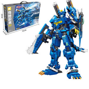 Jouet robot en blocs de construction Keeppley, personnage d'anime articulé blindé, mini modèle magique, assemblage de briques mecha, série de collection - Product Image 3