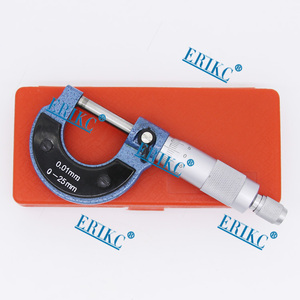 ERIKC Injektor Großhandel Hartmetall <span class=keywords><strong>0</strong></span>-<span class=keywords><strong>25mm</strong></span> Messbereich Außen-Digitalmikrometer Schraubmessgerät - Product Image 3