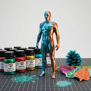 Pintura Acrílica Metálica de Acabado Liso, Pigmento Universal <span class=keywords><strong>para</strong></span> Artistas, Colorante <span class=keywords><strong>para</strong></span> Dibujo Diario - Product Image 6