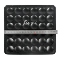 Kommerzielle 36 Löcher Poffer tjes Maquina Dutch Poffer tjes Pan Maker Elektrischer Mini-Pfannkuchen hersteller für den Verkauf