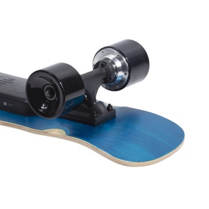 Planche à roulettes électrique populaire pour les enfants débutants, vitesse maximale de 20 km/h, autonomie de 8 km, plateau en bois d'érable en alliage d'aluminium, moteur de 350 W, meilleur cadeau de Noël - Product Image 4