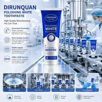Dentifrice Blanchissant OEM ODM 120g Polissant Élimine les Taches de Café et de Thé Haleine Fraîche Menthe Hydroxyapatite Produit Chimique Oral pour la Maison