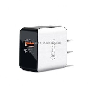 หัวชาร์จ USB แบบพอร์ตเดียว 18W ขายส่ง รองรับ Smart QC3.0 ชาร์จเร็ว พับเก็บได้ กำลังไฟ 5A/2A - Product Image 2