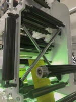 Mesin Cetak Kertas Thermal 5 Warna Model RTRY-420 dengan Pemotongan Rotary Die