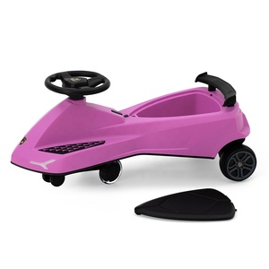 Lamborghini Purple Baby Ride on Toy Wiggle Plasma Swing Car 360 Degree Rotating Control Cars for Kids