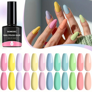 Esmalte de Uñas en Gel <span class=keywords><strong>Color</strong></span> Macaron, No Tóxico, con Acabado de Larga Duración, para Salón Profesional, Suministros para Arte de Uñas - Product Image 5