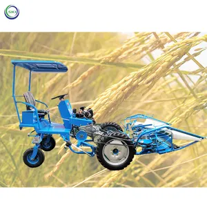 Buğday kesme pirinç hasat hasat makinesi birleştirmek Mini Reaper Binder makinesi fiyat pirinç orak makinesi hindistan'da