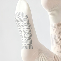 Chaussettes de compression respirantes à talon en Y, à pression dégradée, pour le soutien des mollets, absorbant les chocs, plusieurs couleurs