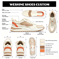Chaussures décontractées pour hommes à blocs de couleur, empeigne en maille, semelle épaisse, baskets de marche d'extérieur légères, personnalisables avec logo OEM