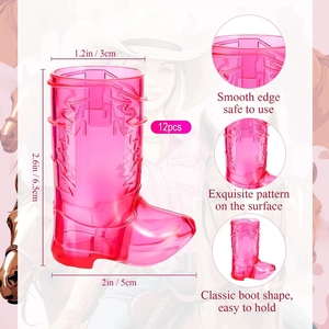 Mini Juego <span class=keywords><strong>de</strong></span> Vasos <span class=keywords><strong>de</strong></span> Chupito <span class=keywords><strong>de</strong></span> Plástico con Forma <span class=keywords><strong>de</strong></span> Sombrero y Botas <span class=keywords><strong>de</strong></span> Vaquero, con <span class=keywords><strong>Detalles</strong></span> <span class=keywords><strong>de</strong></span> Diamantes <span class=keywords><strong>de</strong></span> Imitación, <span class=keywords><strong>para</strong></span> Fiestas Temáticas, Despedidas <span class=keywords><strong>de</strong></span> <span class=keywords><strong>Soltera</strong></span>, Decoración <span class=keywords><strong>de</strong></span> Bodas - Product Image 4