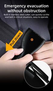Herramienta Rompeventanas para Automóvil, Cortador de Cinturón de Seguridad, Kit de Emergencia para Automóvil 7 en 1, Zumbador, Linterna LED SOS, Cargador de Automóvil de Carga Rápida de 30 W - Product Image 5