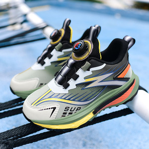 Cema Новое поступление стильная детская обувь для мальчиков быстросъемная Легкая спортивная обувь для школы, Лидер продаж, бренд США для тренировок - Product Image 4