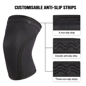 Rodillera deportiva SCR de 5mm o 7mm, rodillera de neopreno, levantamiento de pesas, compresión, rodillera, manga de soporte para correr, ciclismo, baloncesto - Product Image 4