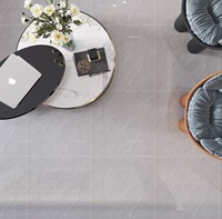 Carreaux de porcelaine émaillée antidérapants modernes 600x600 - Design imitation mur de briques pour salon, piscine, hôtel