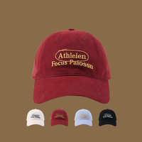 Gorra de Béisbol Personalizada con Logotipo Bordado, Gorra de Papá Resistente a las Arrugas, Gorra Sin Estructura, Parte Superior Suave de Algodón, 6 Paneles