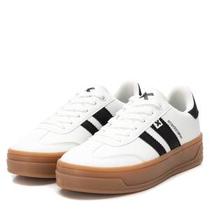 Baskets pour femmes Xti, blanches et noires, à semelle épaisse, chaussures décontractées - Product Image 4