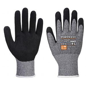 ถุงมือสีเทาตัดอย่างดีรุ่น Portwest-A665GRRXL vhr ถุงมือ5036108271597ของยีน - Product Image 1