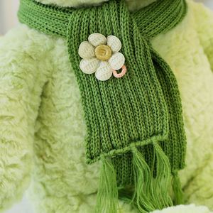 Orsetto di peluche personalizzato all'ingrosso con sciarpa, bambola di peluche morbida, regalo di San Valentino/compleanno per bambini, MOQ basso - Product Image 4