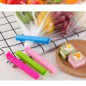 Food Sealing Clips <b>Plastic</b> Bag Closure Candy Color Reusable Snack Storage <b>Rod</b> Type Wide Opening 2.9 In For Kitchen Use - Product Image 4