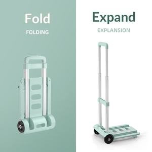 Chariot de courses pliable à double roue en PP, idéal pour la maison et les achats, vente en gros par l'usine Hanak - Product Image 3