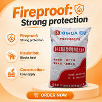 Revêtement ignifuge non intumescent pour la protection incendie des structures en acier intérieures, protection incendie passive, 25 kg/sac