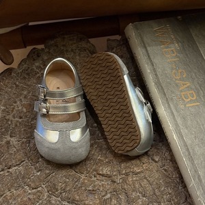 Chaussures de princesse pour filles, nouveau style, chaussures de ballet souples pour enfants, chaussures d'apprentissage souples pour bébés, chaussures plates à bout carré pour filles - Product Image 3