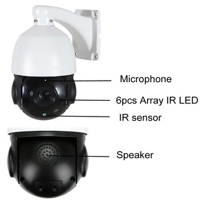 PoE tự động theo dõi Dome <span class=keywords><strong>CCTV</strong></span> <span class=keywords><strong>Camera</strong></span> 4K 8MP colorvu với 30x zoom IP67 an ninh hai chiều âm thanh tầm nhìn ban đêm CMOS cảm biến - Product Image 3