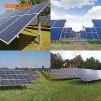 Support de montage au sol pour panneaux solaires en acier Soeasy