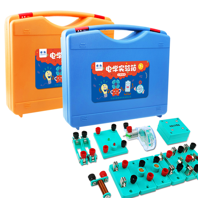 Physical Instrument Equipment Student Electrical Experiment Kit Electrical Set Electrical Science Set for Middle School
