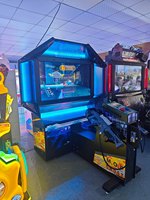 Machine de jeu d'arcade de tir à monnayeur de 55 pouces, jeu de tir commercial Ghost Shooting pour centre de divertissement intérieur