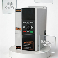 Convertisseur de fréquence AC KingDrive VFD 220V 1Ph vers 3Ph 380V 5.5kw 7.5kw 11kw 15kw 18.5kw pour grue, ventilateur de toit à faible bruit, certifié CE