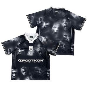 Camiseta Deportiva Personalizada de Estilo Urbano para Hombre, Camiseta Deportiva de Corte Cuadrado, Camisetas de Fútbol con Bordado y Sublimación en Poliéster Personalizadas - Product Image 2