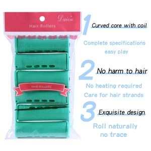 Venta Directa de Fábrica: Varillas de Plástico Verdes para Permanente, Herramientas de Peluquería DIY, Varillas de Ondulación en Frío para Mujeres - Product Image 6