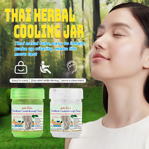 ยาหม่องสมุนไพรไทยแบบซองสีเขียว ปี 2026 บรรเทาอาการเม็นทอล สดชื่น พกพาสะดวก ใช้สำหรับเดินทาง แก้อาการเมารถ - Product Image 2