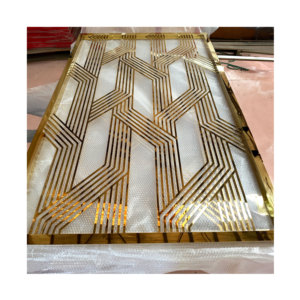 Nghệ thuật laser cắt thép phân vùng bức tường cho biệt thự sang trọng nội thất - Product Image 3